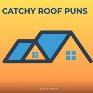 catchy roof puns