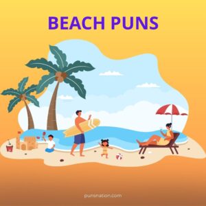 beach puns
