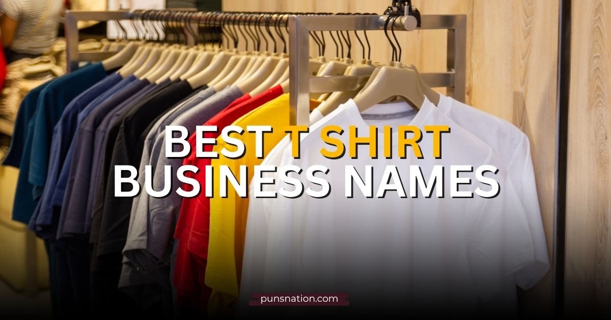 t shirt business names