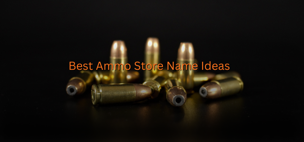 Best Ammo Store Name Ideas
