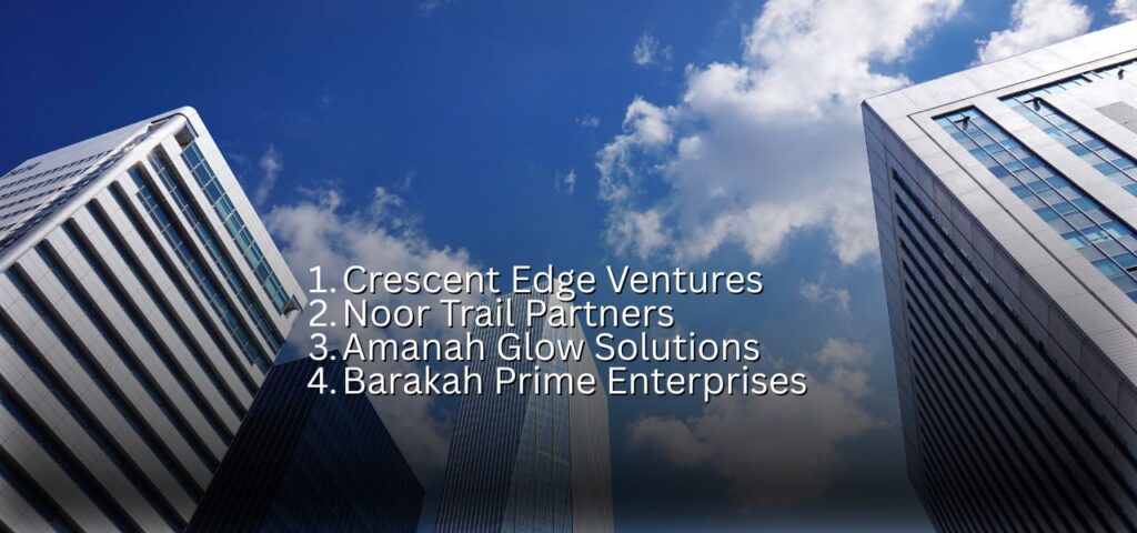 islamic company name