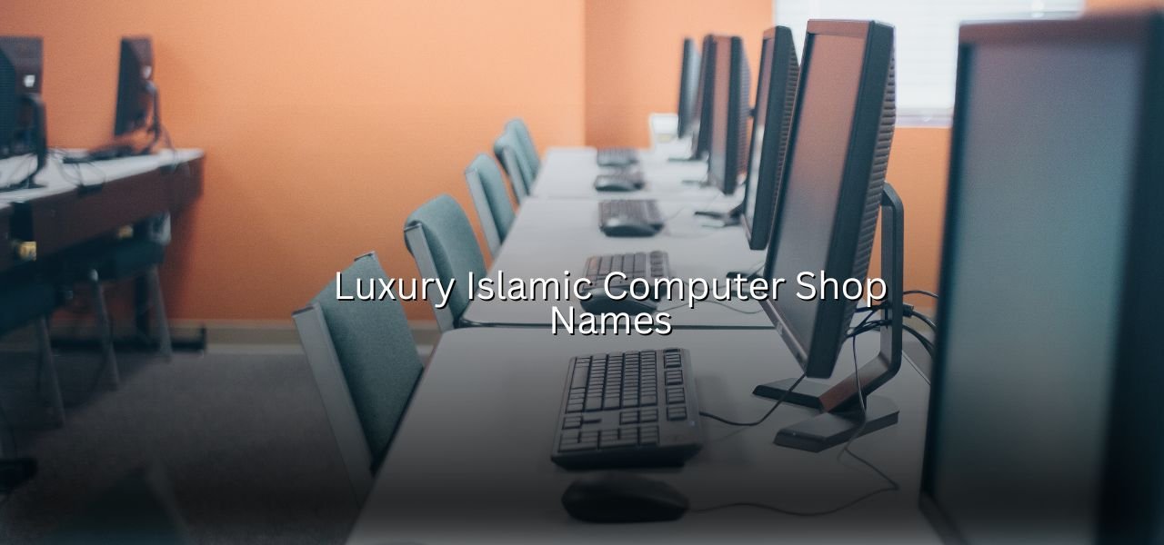 Computer Shop Alternative Name 149+ Best Islamic Computer Shop Name Ideas - punsnation.com