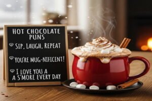 Hot Chocolate Puns: Sip, Laugh, Repeat
