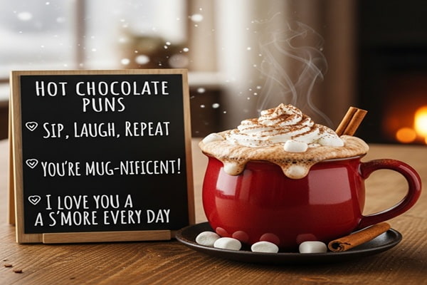 Hot Chocolate Puns: Sip, Laugh, Repeat