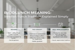 Bjudlunch Meaning: Swedish Lunch Tradition Explained Simply