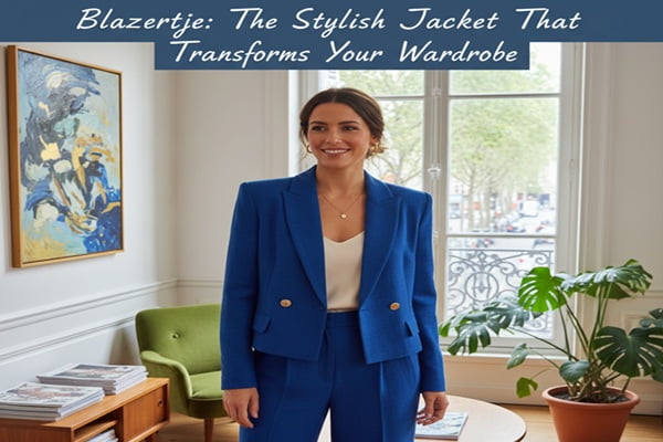 Blazertje: The Stylish Jacket That Transforms Your Wardrobe