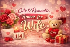 Cute & Romantic Names for Wife