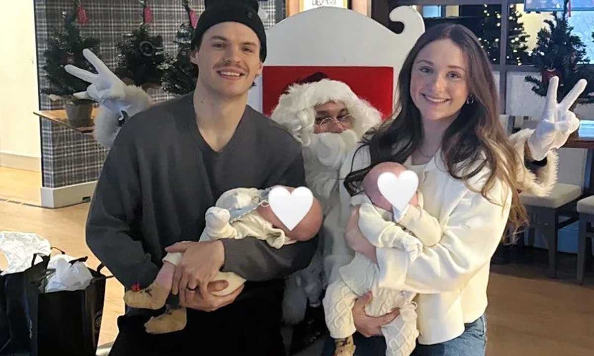 Jake Evans’ Wife and Their Twin Boys