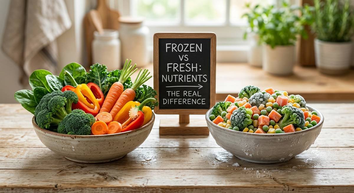 Frozen vs Fresh Vegetable Nutrients: The Real Difference