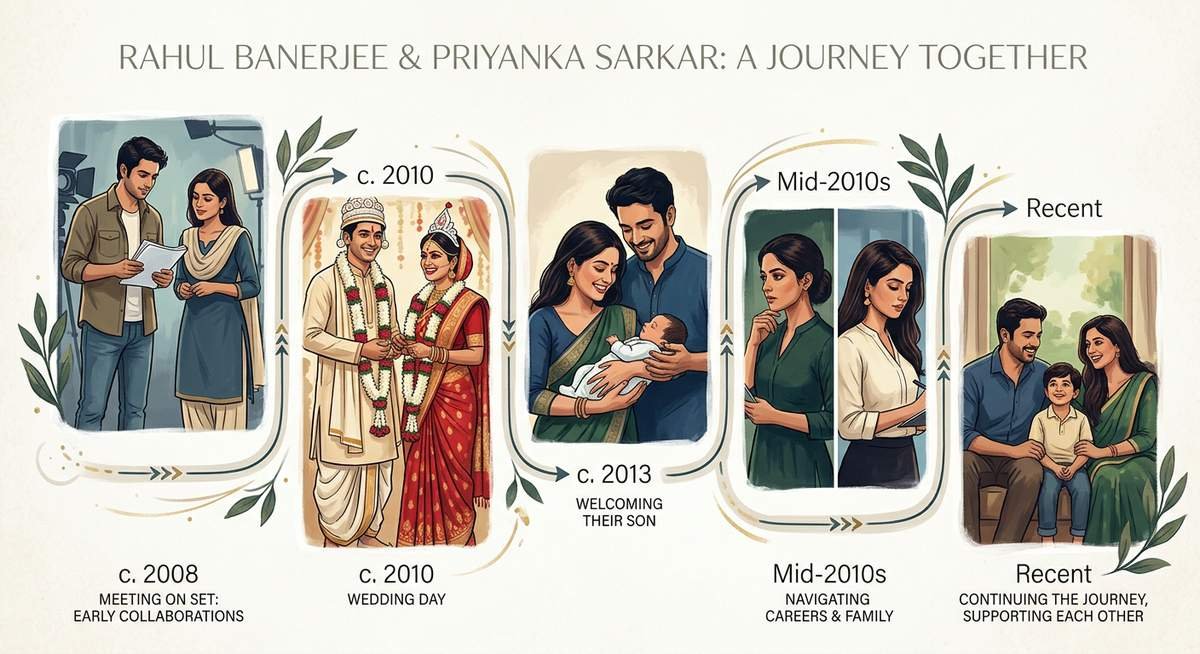 how rahul banerjee and priyanka sarkar met and married