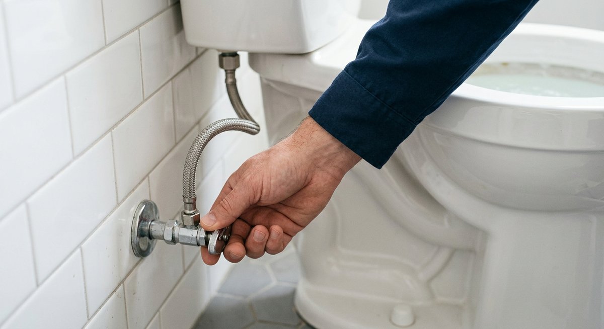 stop the flood first emergency steps for an overflowing commode