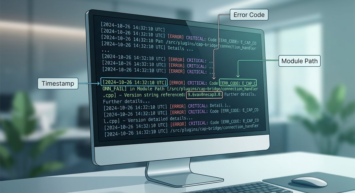 what is the 96vax0necap30 software code issue
