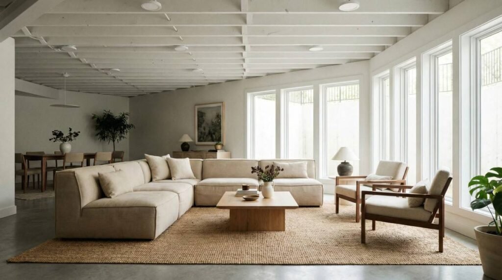 Creative Low Ceiling Basement Finishing Ideas for a Spacious Feel ...