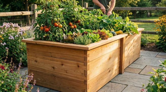durable-and-easy-diy-plans-for-a-raised-garden-bed-1