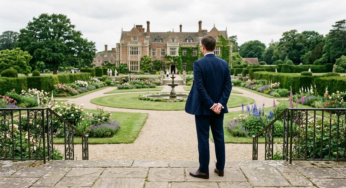 the wedding babington house july 2006