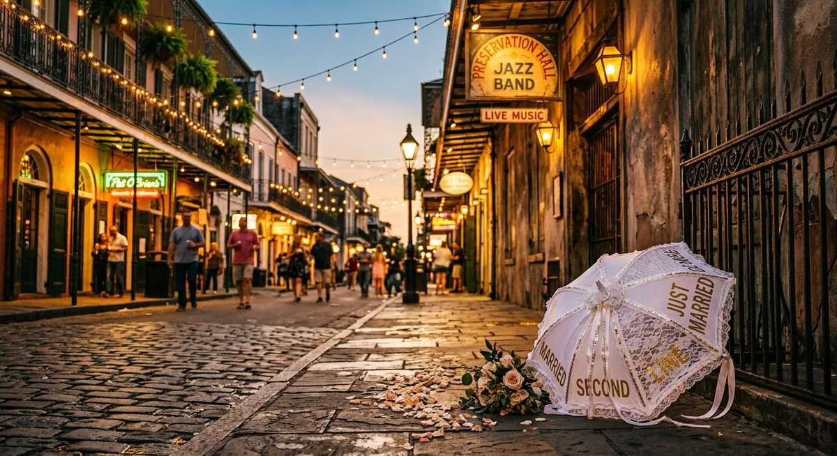 their engagement and new orleans wedding